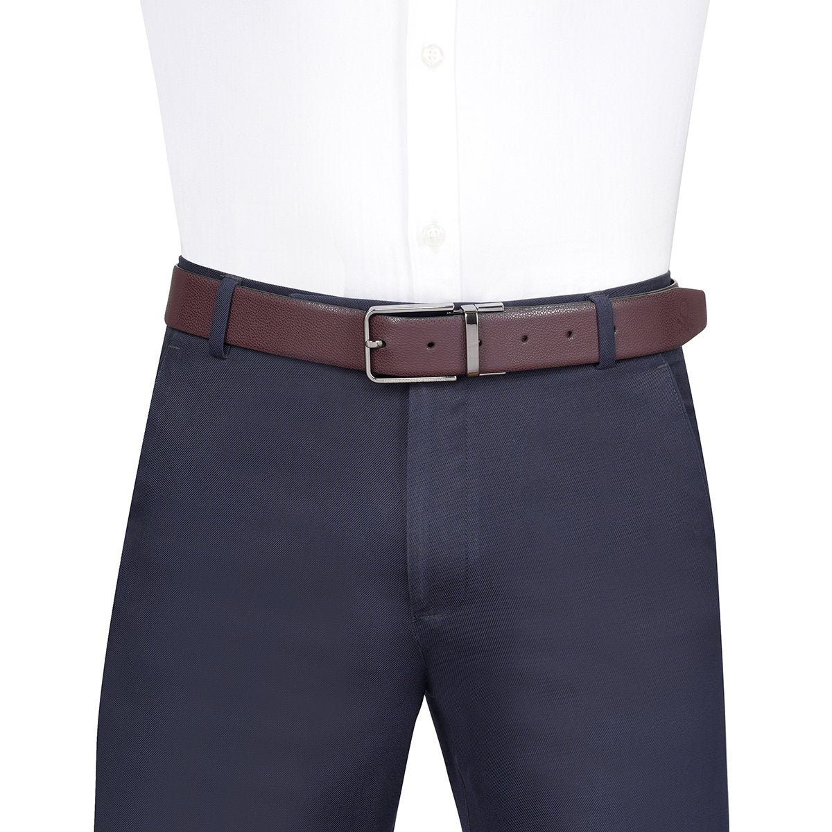 United Colors of Benetton Albert Men's Reversible Belt - Image 8