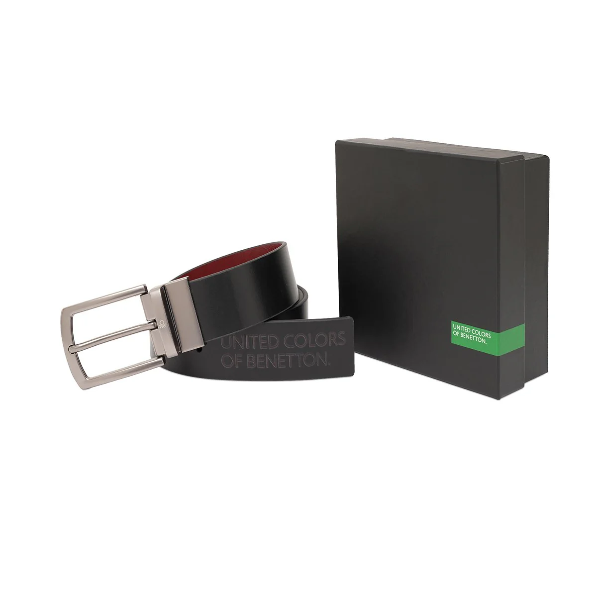 United Colors of Benetton Ales Men's Reversible Belt - Image 9