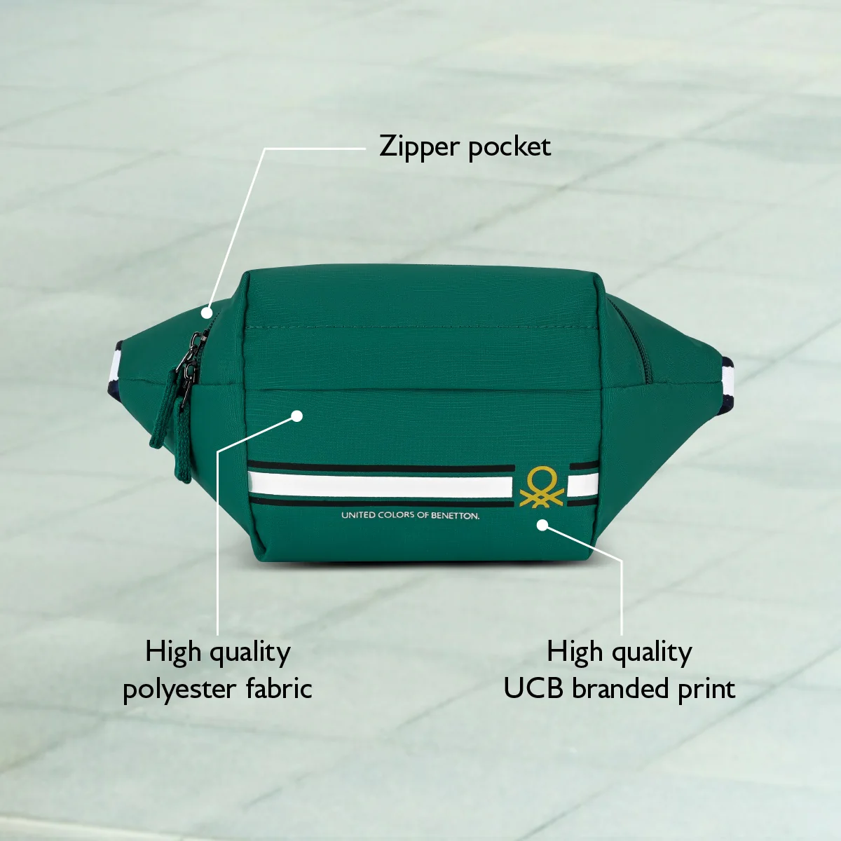 United Colors of Benetton All Star Waist Pouch - Image 4