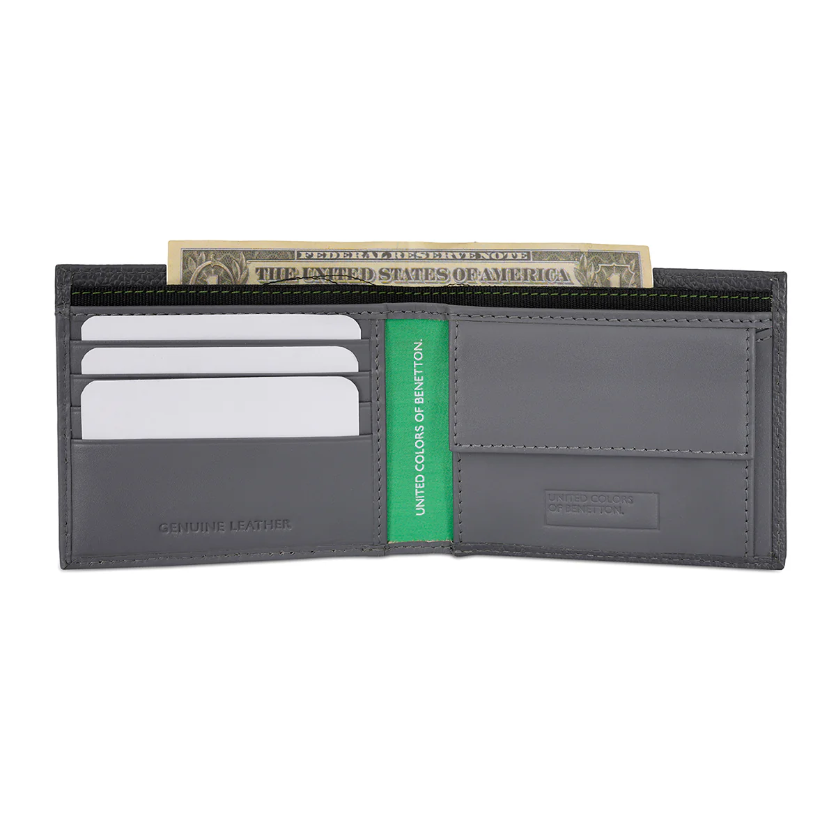 United Colors of Benetton Aloise Men's Global Coin Wallet - Image 5