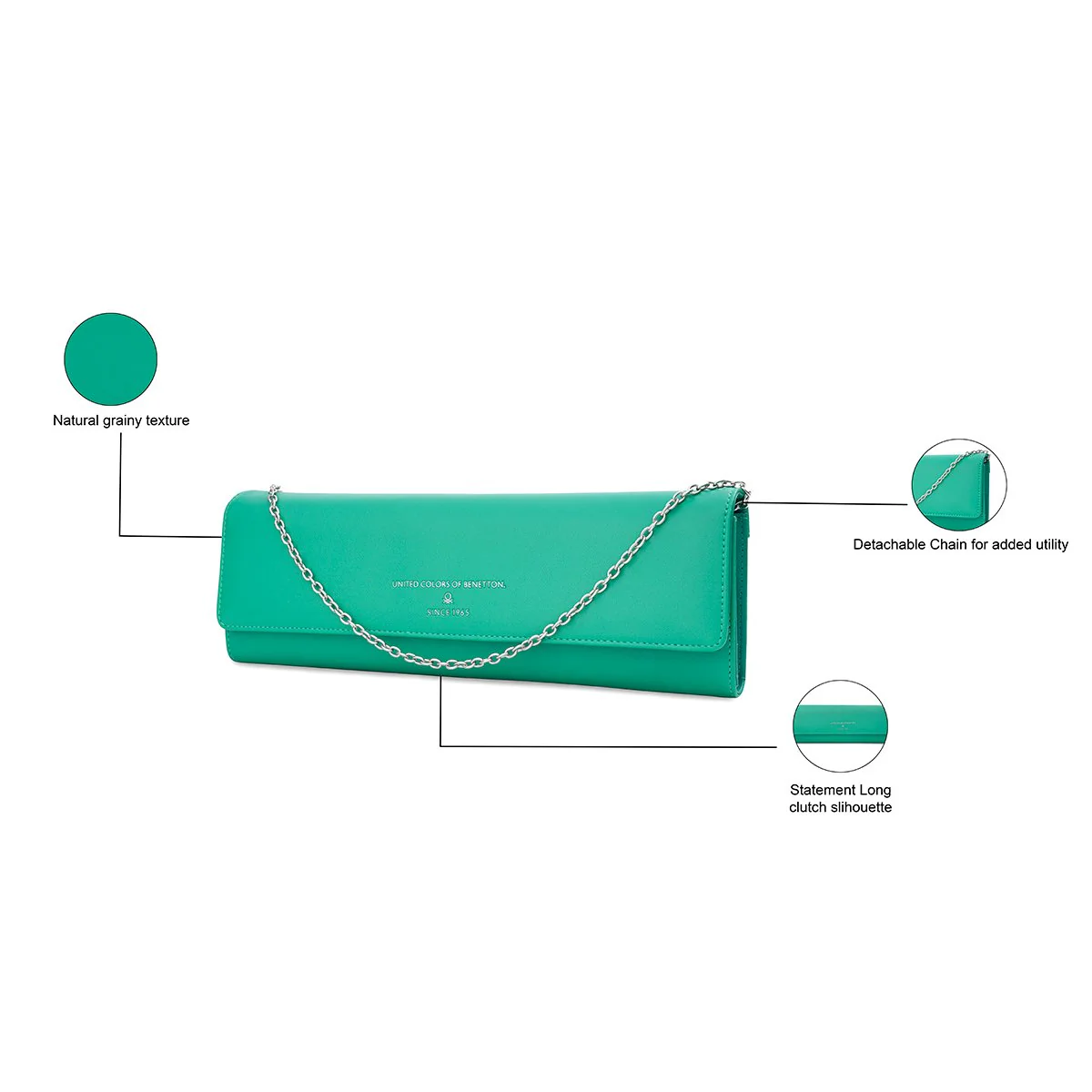 United Colors of Benetton Amelie Women's Clutch - Image 4