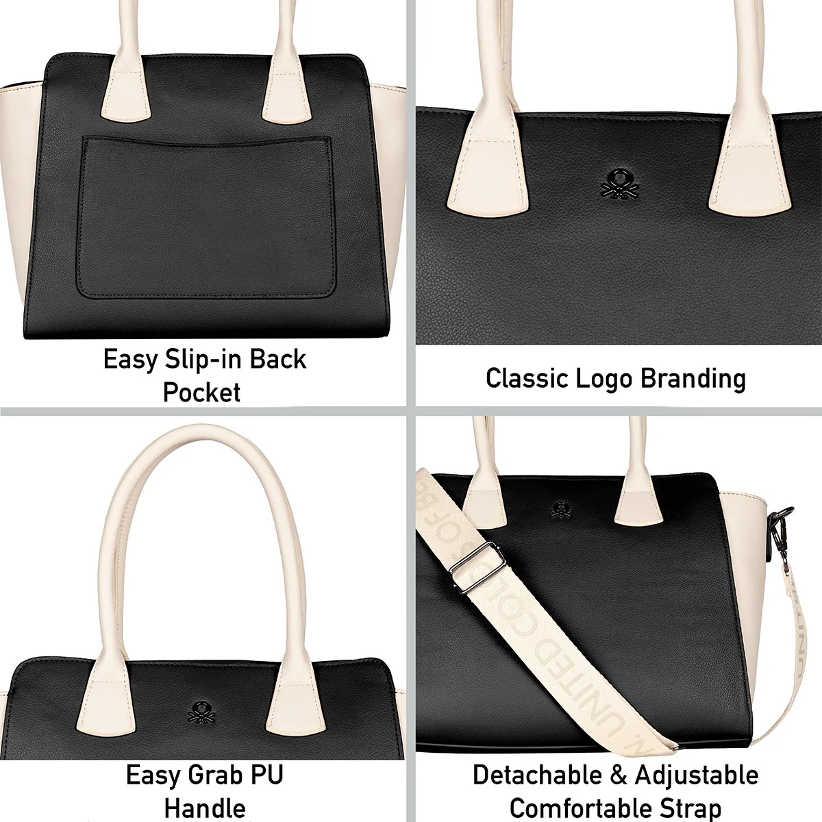 United Colors of Benetton Anais Women's Satchel - Image 6