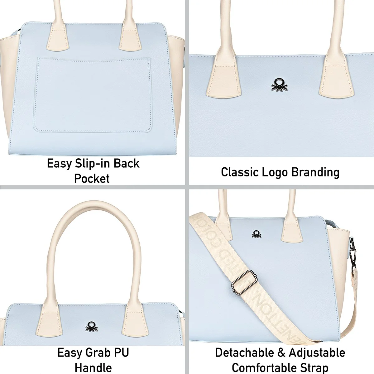 United Colors of Benetton Anais Women's Satchel - Image 6