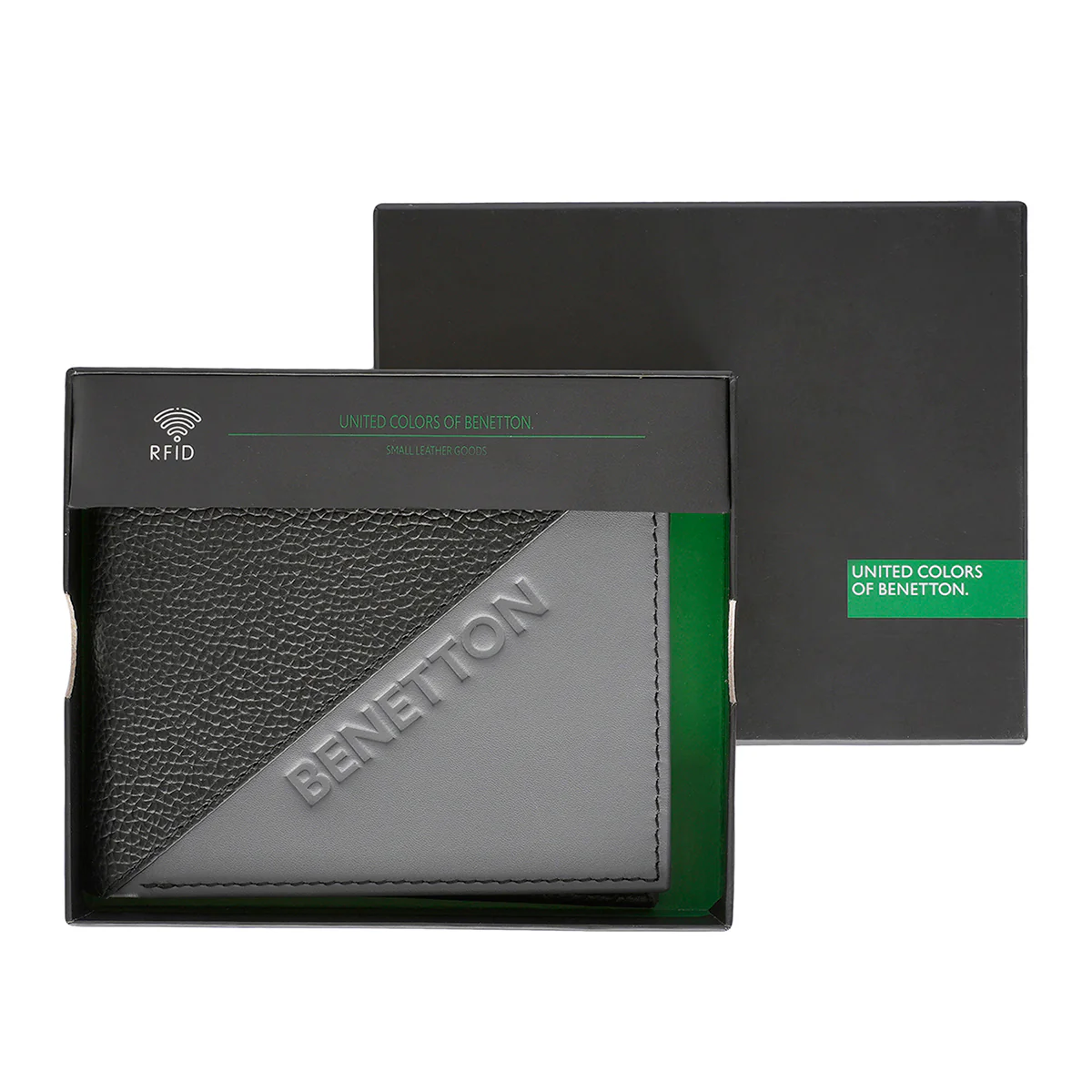 United Colors of Benetton Anselmo Men's Multicard Coin Wallet - Image 7