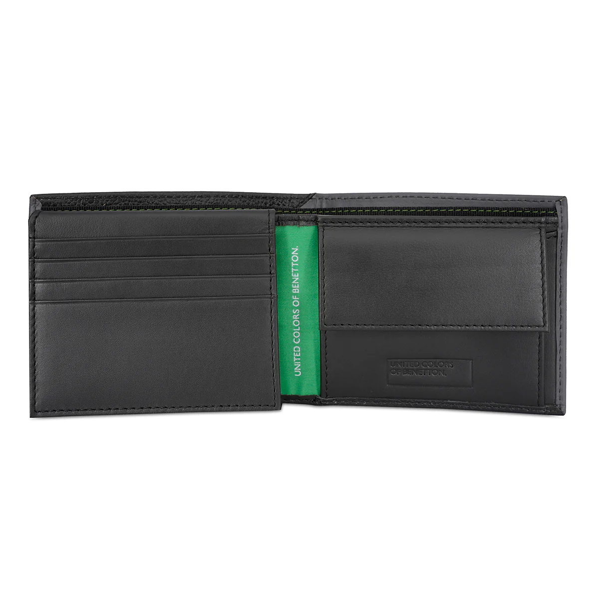 United Colors of Benetton Anselmo Men's Multicard Coin Wallet - Image 8