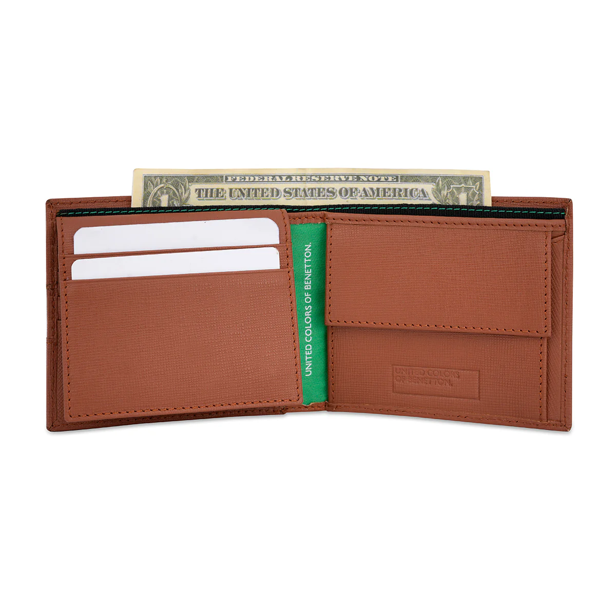 United Colors of Benetton Aracel Men's Multicard Coin Wallet - Image 5