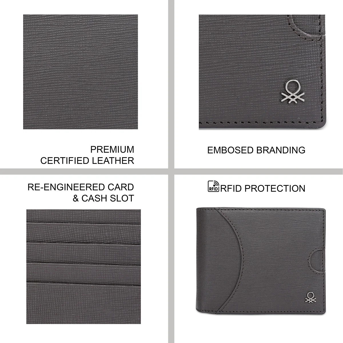 United Colors of Benetton Aracel Passcase Wallet - Image 9