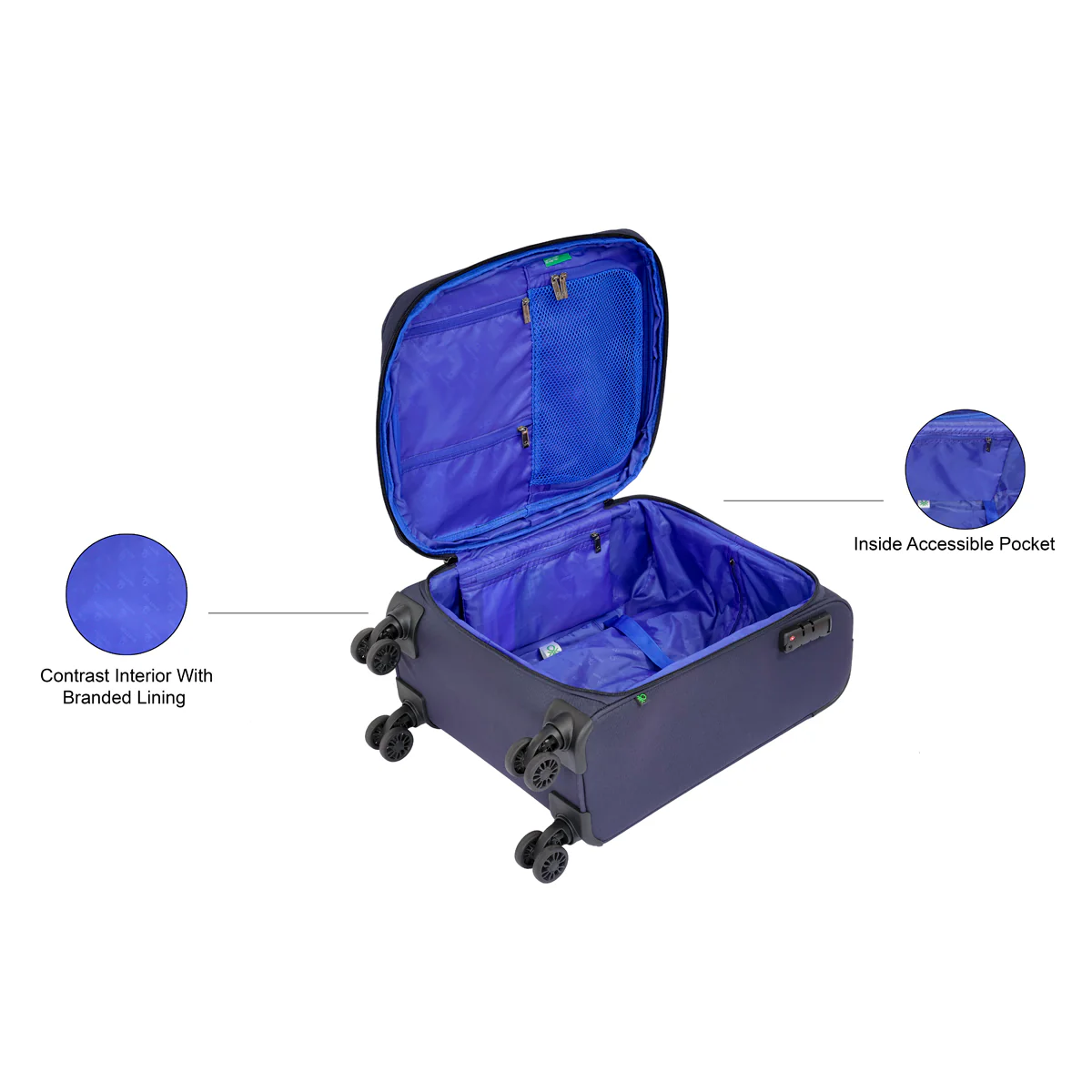 United Colors of Benetton Archimedes Soft Luggage - Image 5