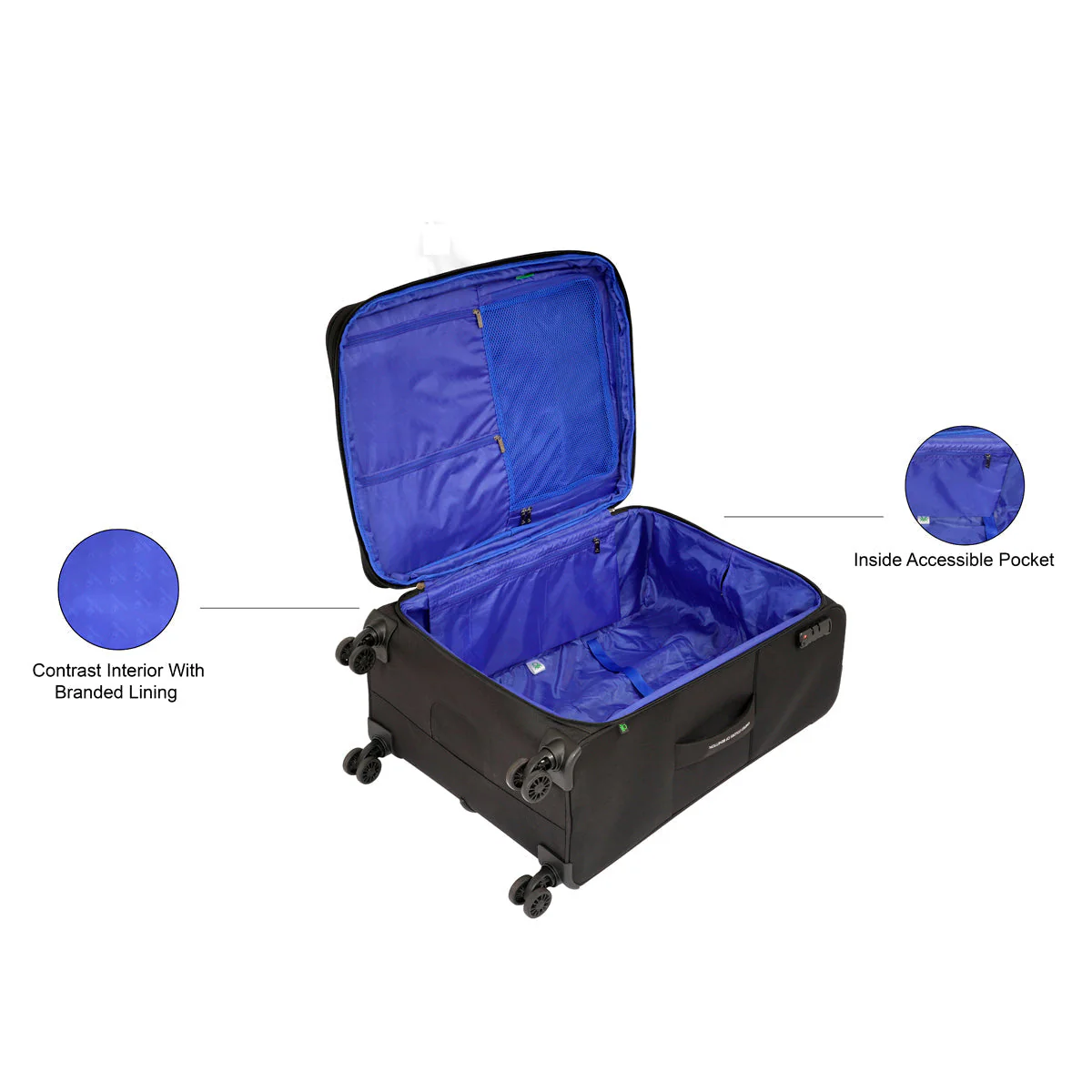 United Colors of Benetton Archimedes Soft Luggage - Image 13