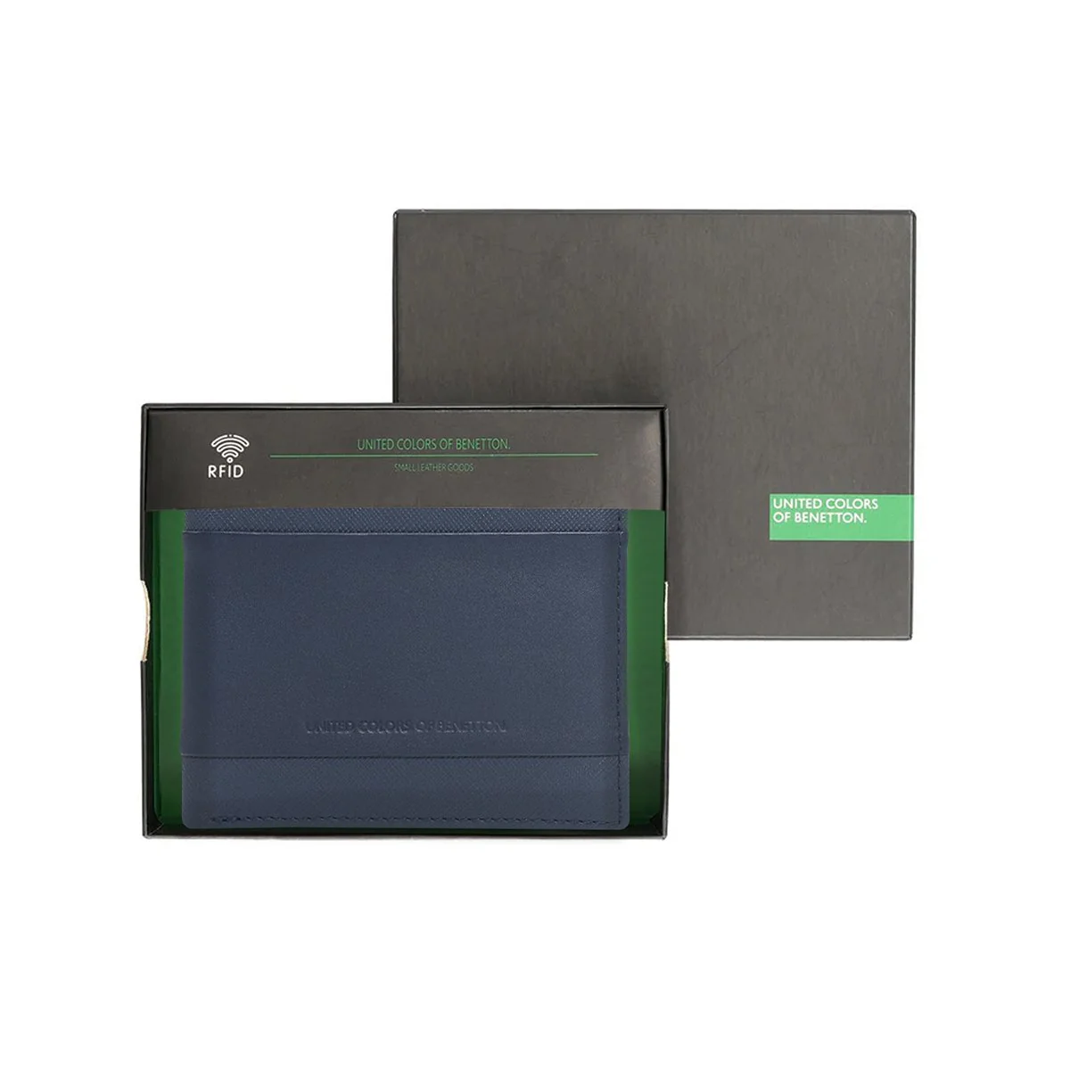 United Colors of Benetton Arderins Men's Slimfold Wallet - Image 9