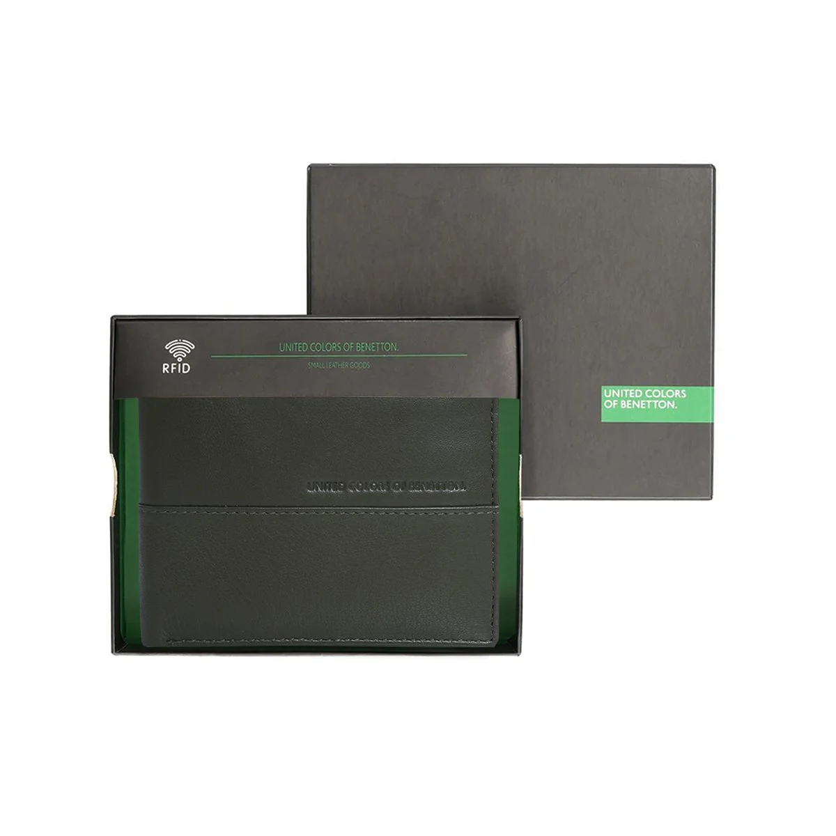 United Colors of Benetton Armagh Men's Global Coin Wallet - Image 9