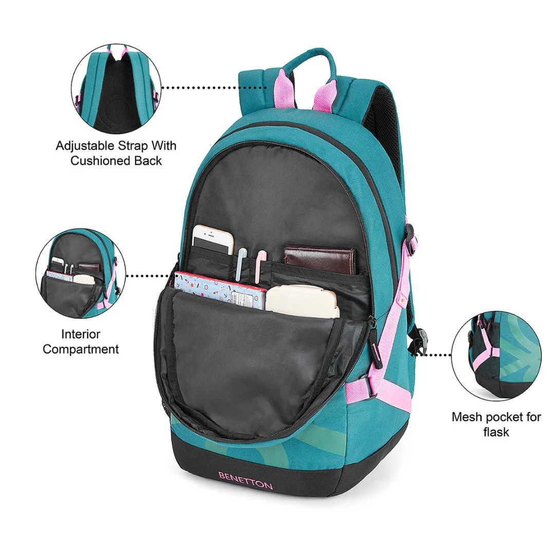 United Colors of Benetton Asher Laptop Backpack - Image 5