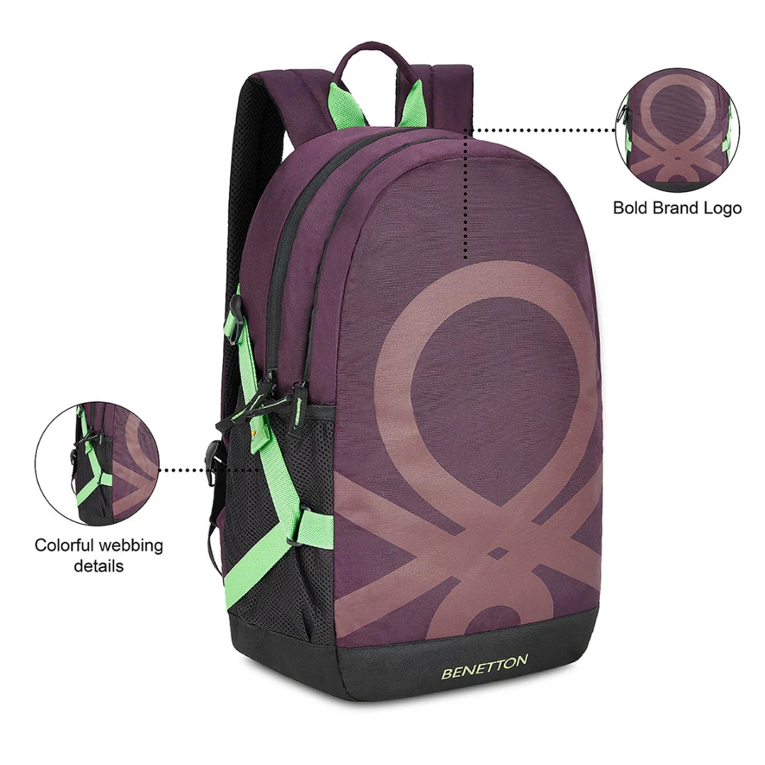 United Colors of Benetton Asher Laptop Backpack - Image 4