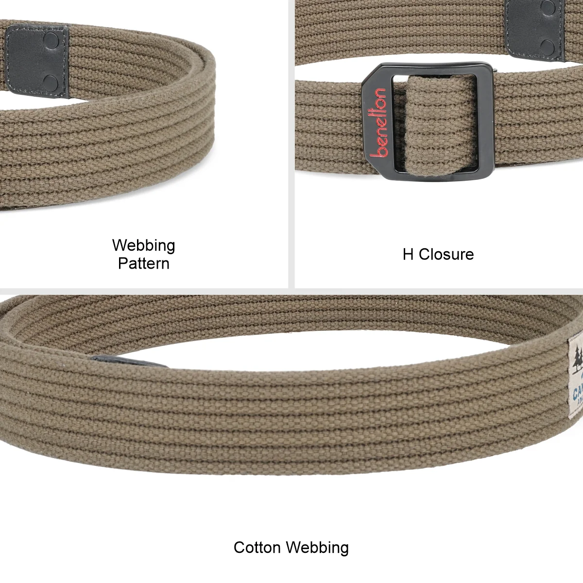 United Colors of Benetton Auralyn Men's Non Reversible Belt - Image 5