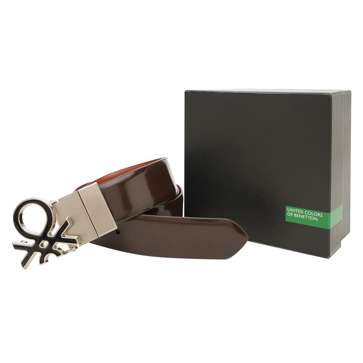 United Colors of Benetton Aurenne Men's Reversible Belt - Image 7