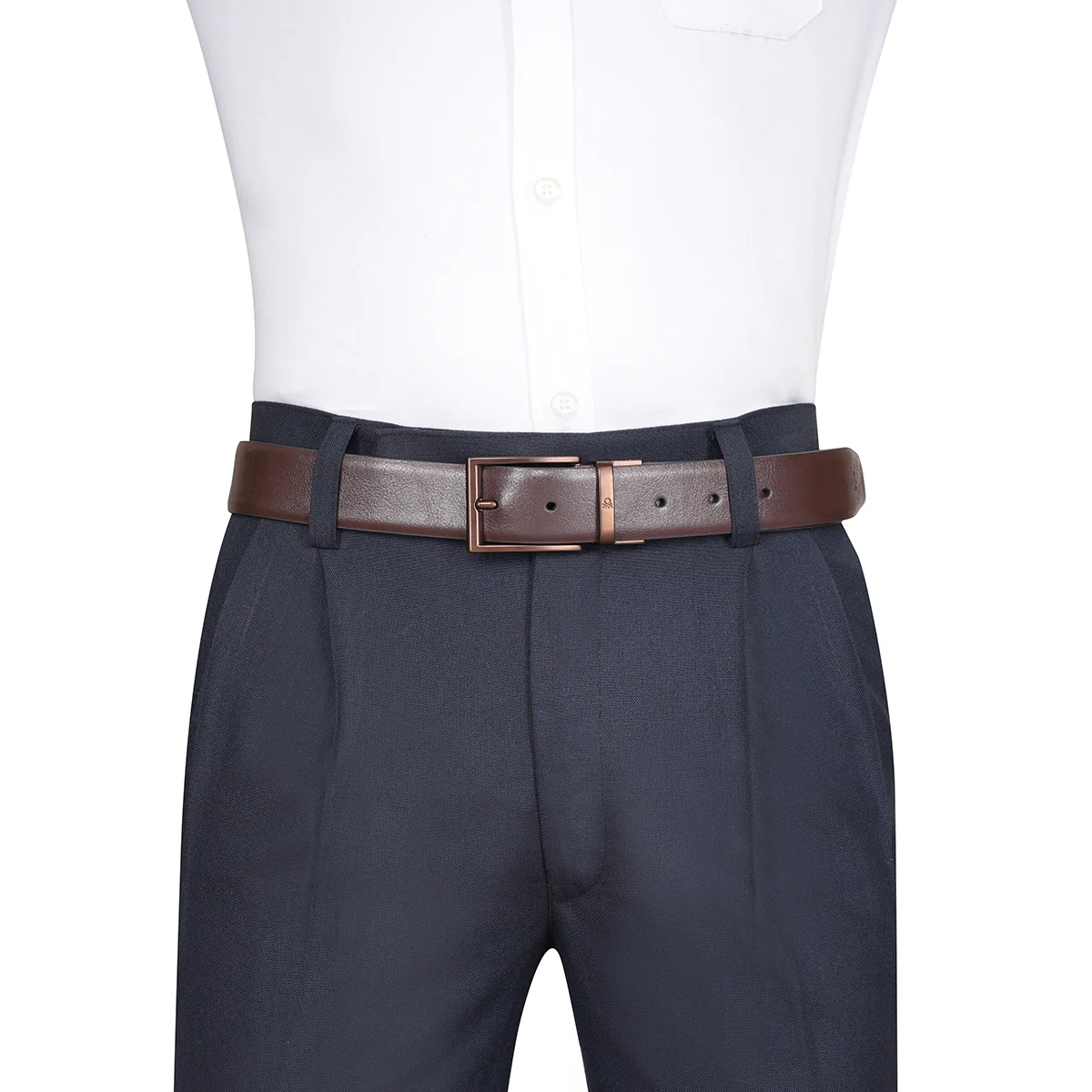 United Colors of Benetton Avenches Men's Reversible Belt - Image 8