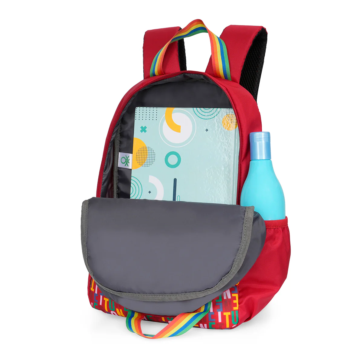 United Colors of Benetton Avio Back to School Backpack - Image 5