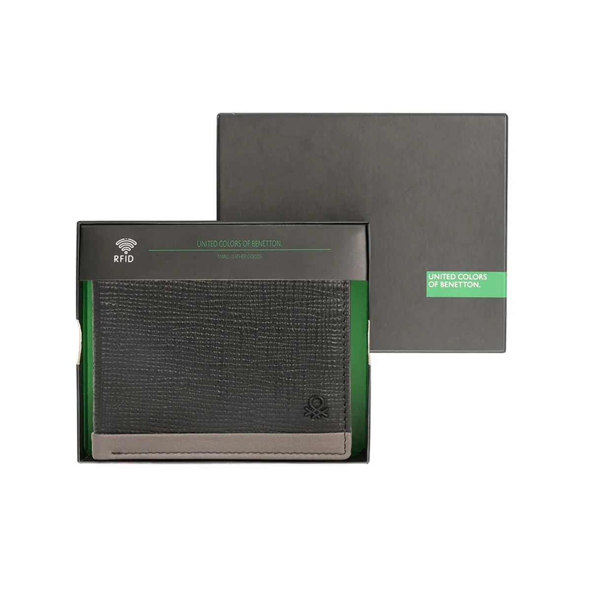 United Colors of Benetton Barbon Men's Slimfold Wallet - Image 8