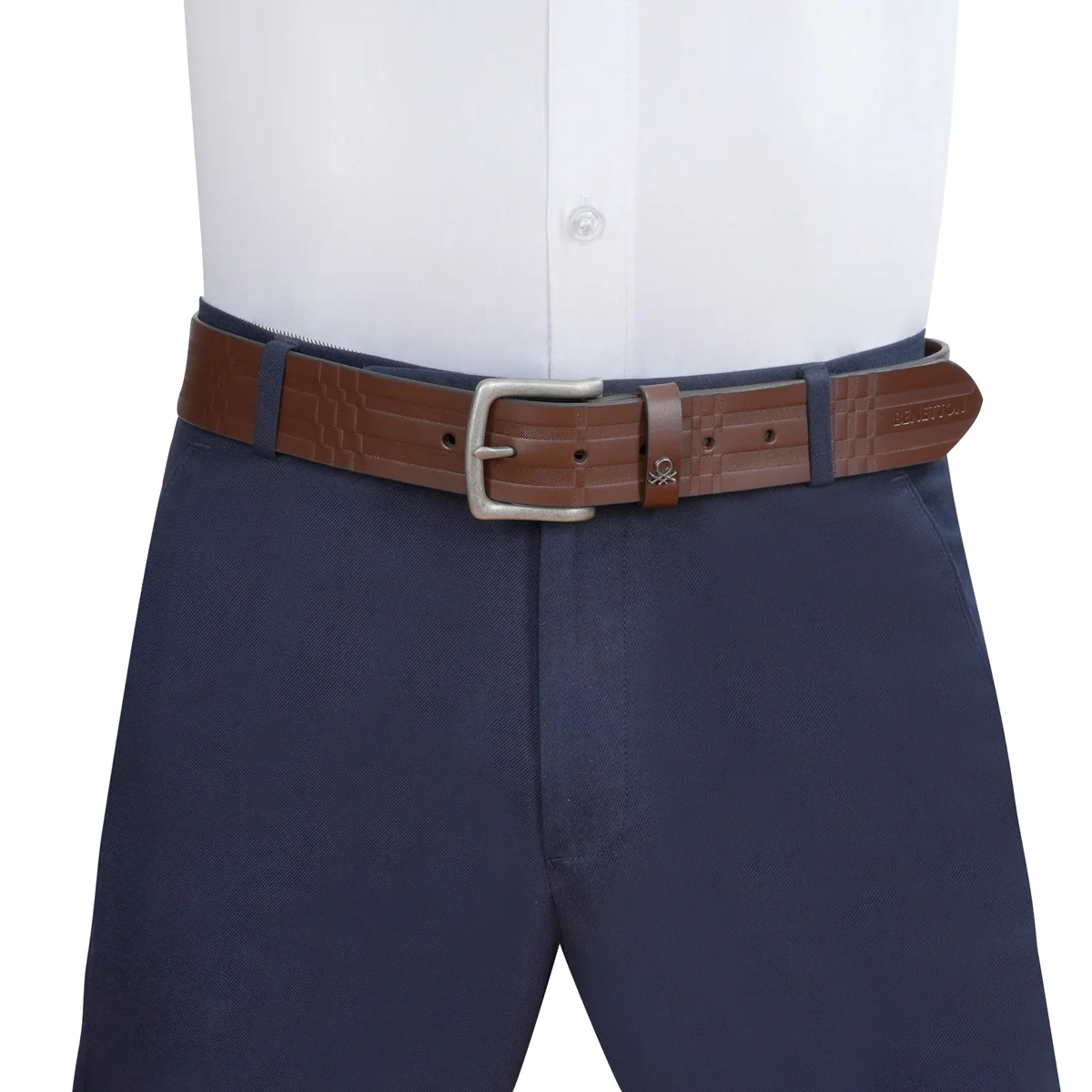 United Colors of Benetton Barone Non Reversible Belt - Image 6