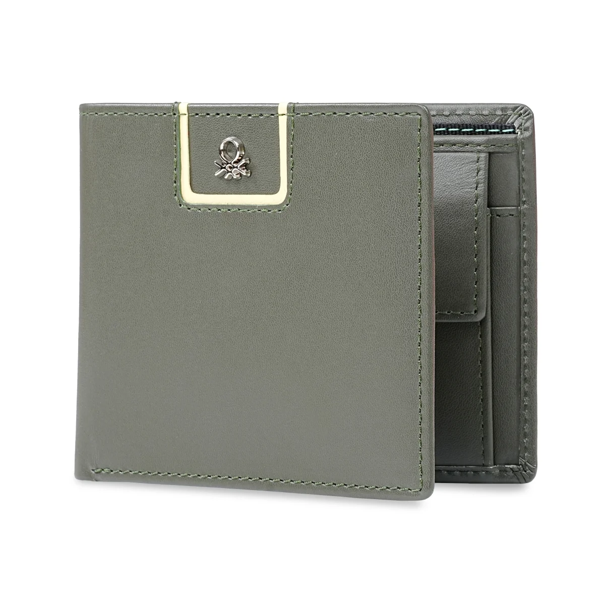 United Colors of Benetton Barysaw Men's Global Coin Wallet - Image 2
