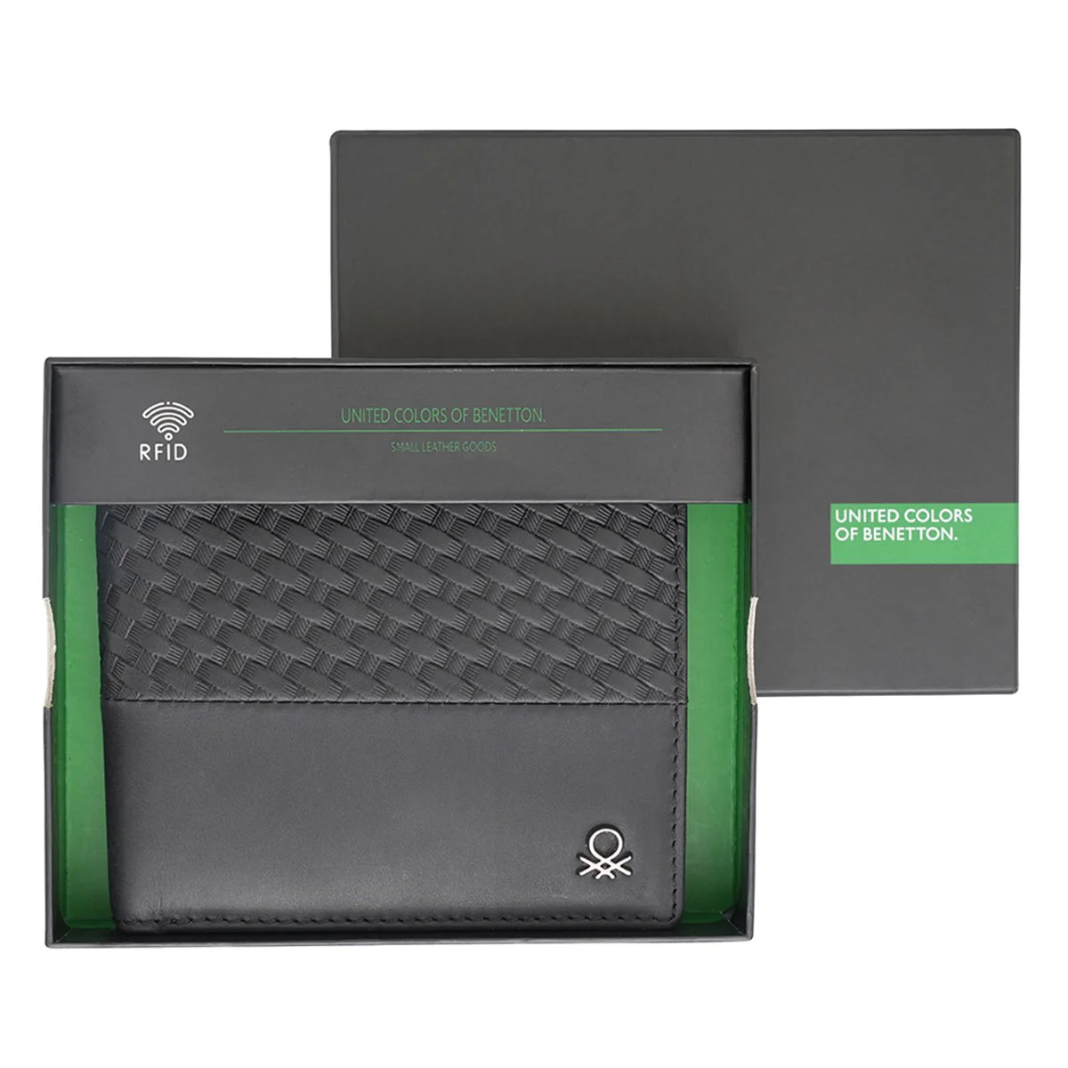 United Colors of Benetton Bates Men's Global Coin Wallet - Image 7