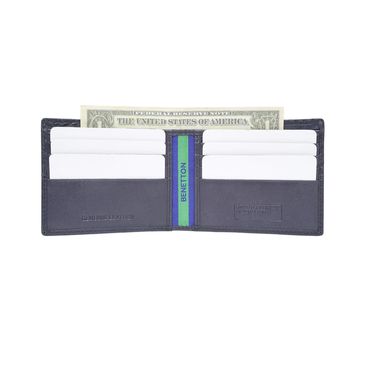 United Colors of Benetton Bates Men's Slimfold Wallet - Image 6