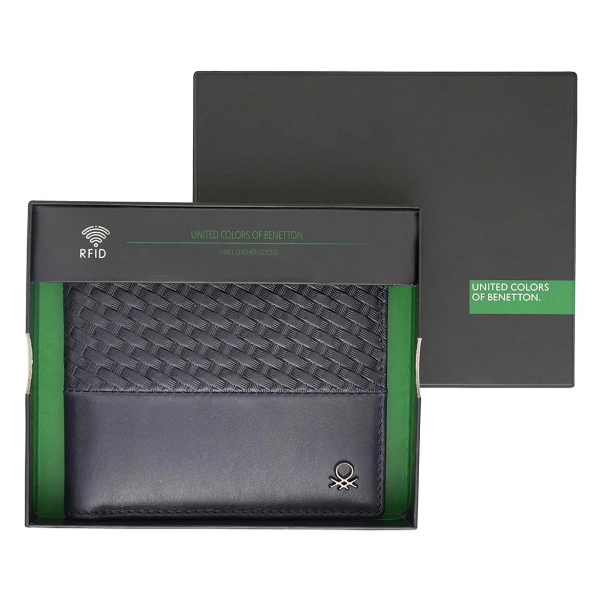 United Colors of Benetton Bates Men's Slimfold Wallet - Image 7