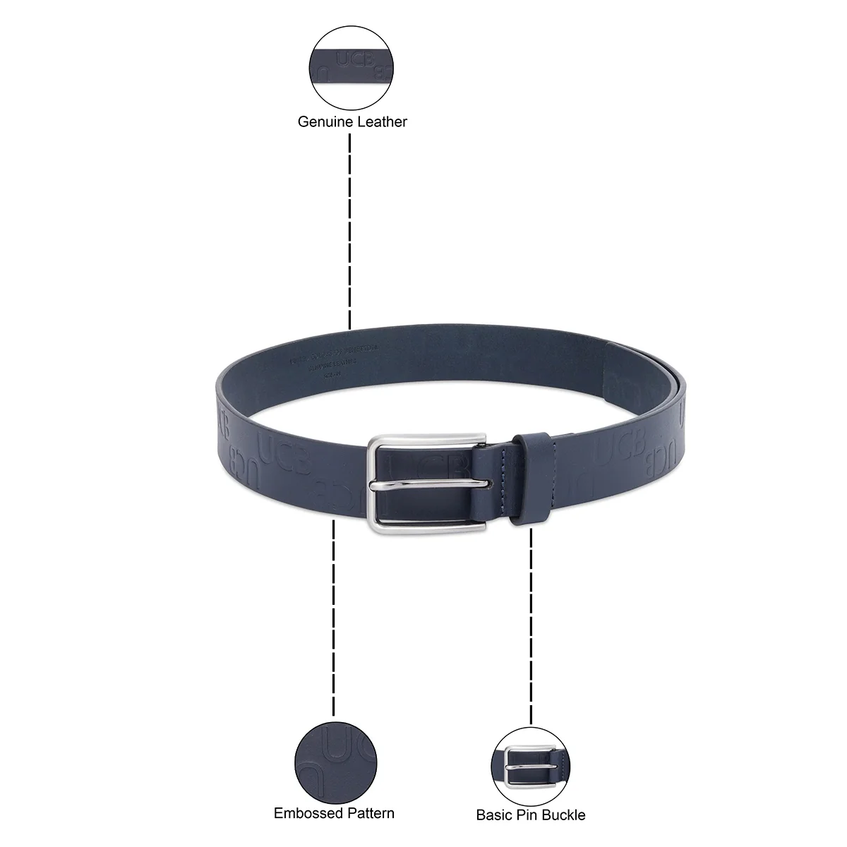 United Colors of Benetton Batllo Non Reversible Belt - Image 4