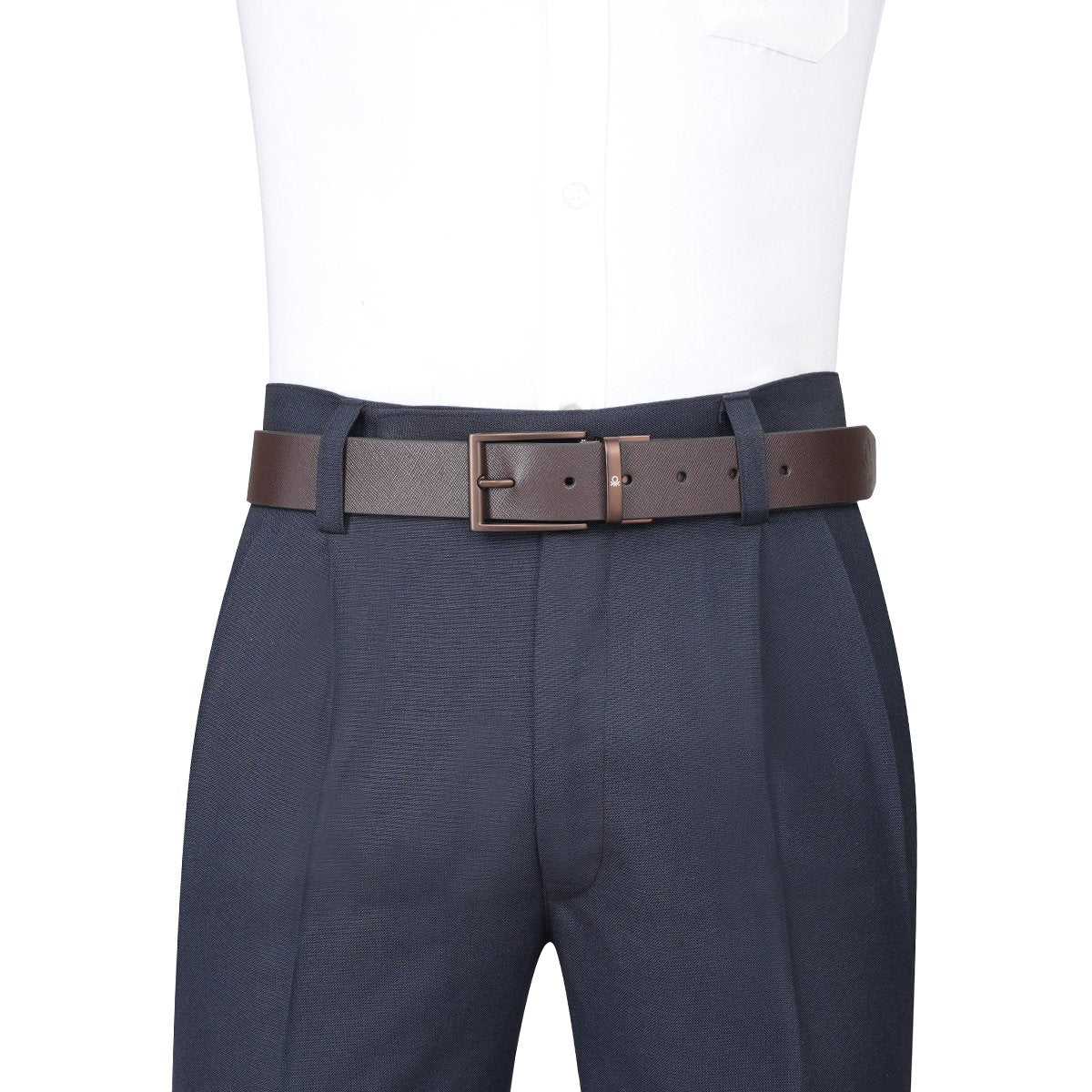 United Colors of Benetton Bedrich Men's Reversible Belt - Image 8