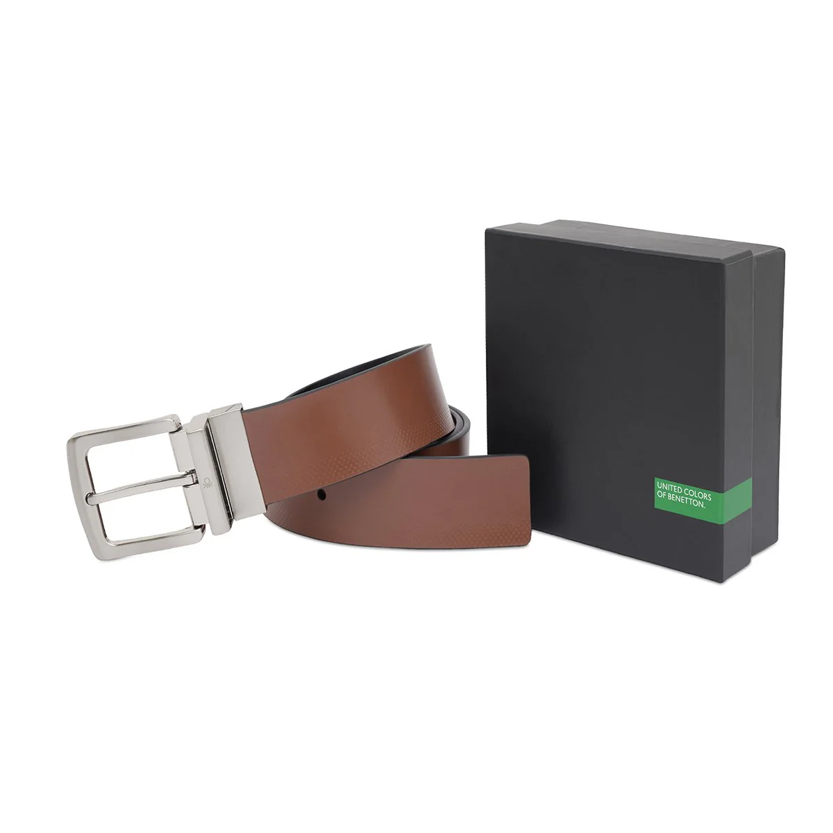 United Colors of Benetton Benes Men's Reversible belt - Image 9