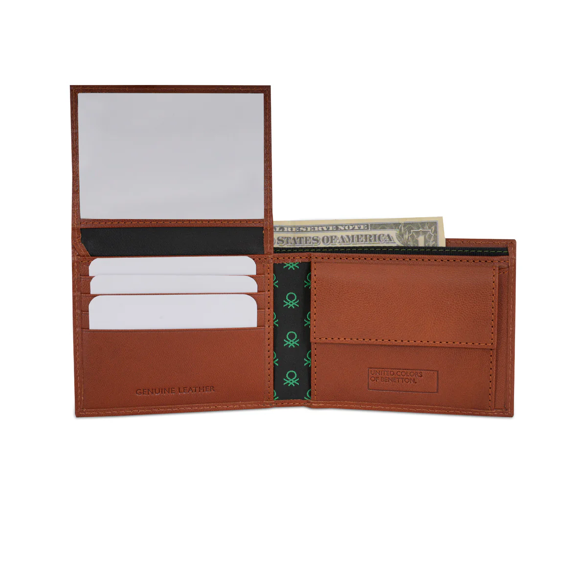 United Colors of Benetton Benito Men's Multicard Coin Wallet - Image 5