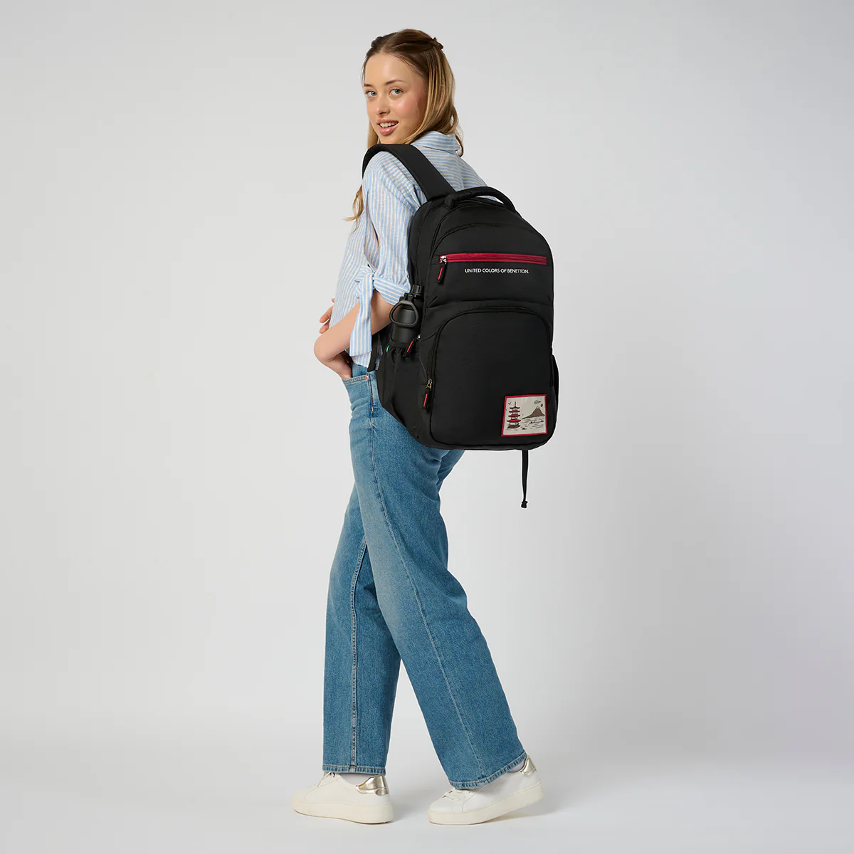 United Colors of Benetton Benton Non Laptop Backpack - Image 8