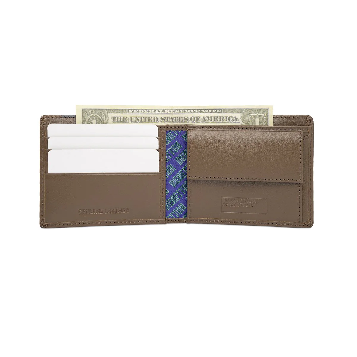 United Colors of Benetton Benzo Men's Global Coin Wallet - Image 6