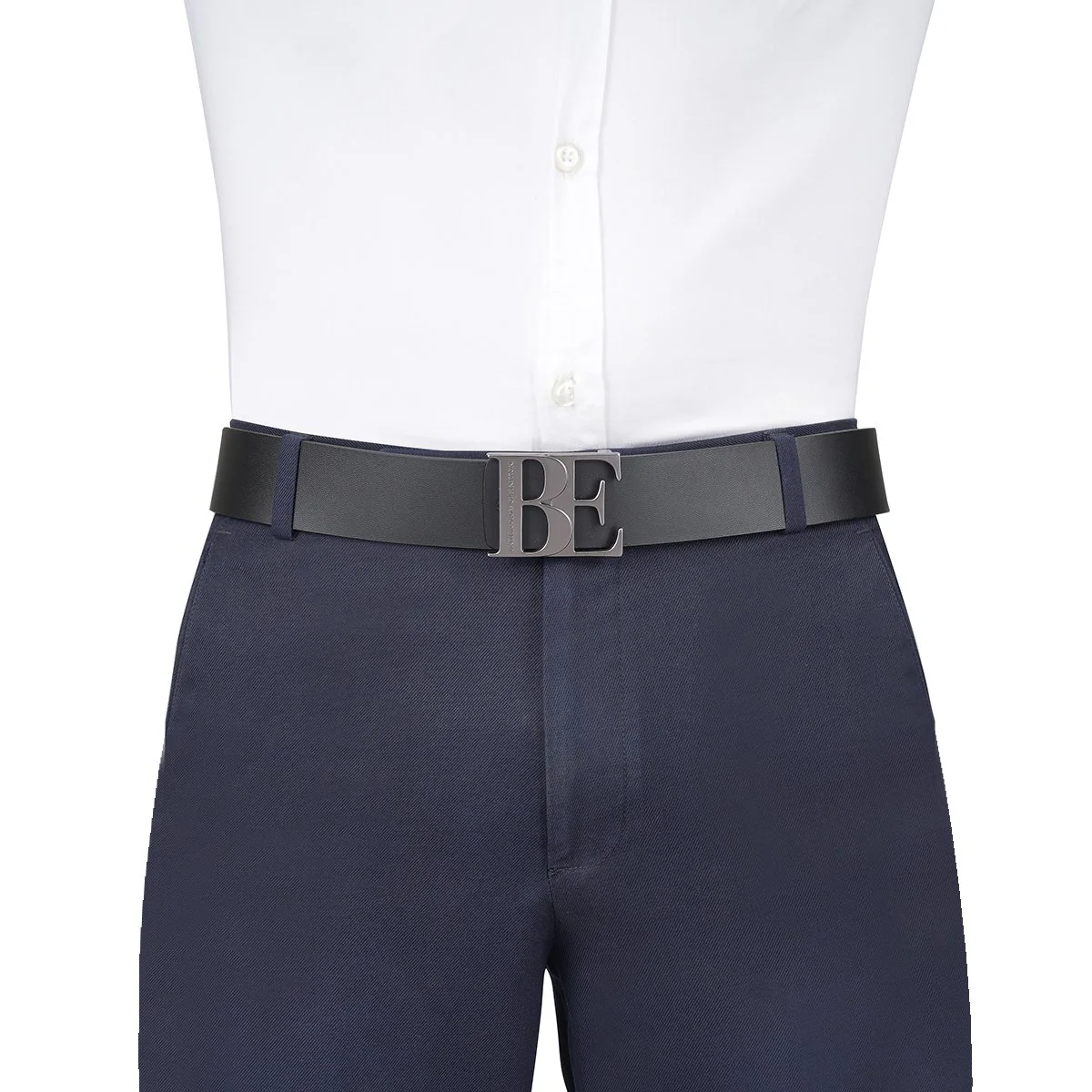 United Colors of Benetton Beran Men's Reversible Belt - Image 8