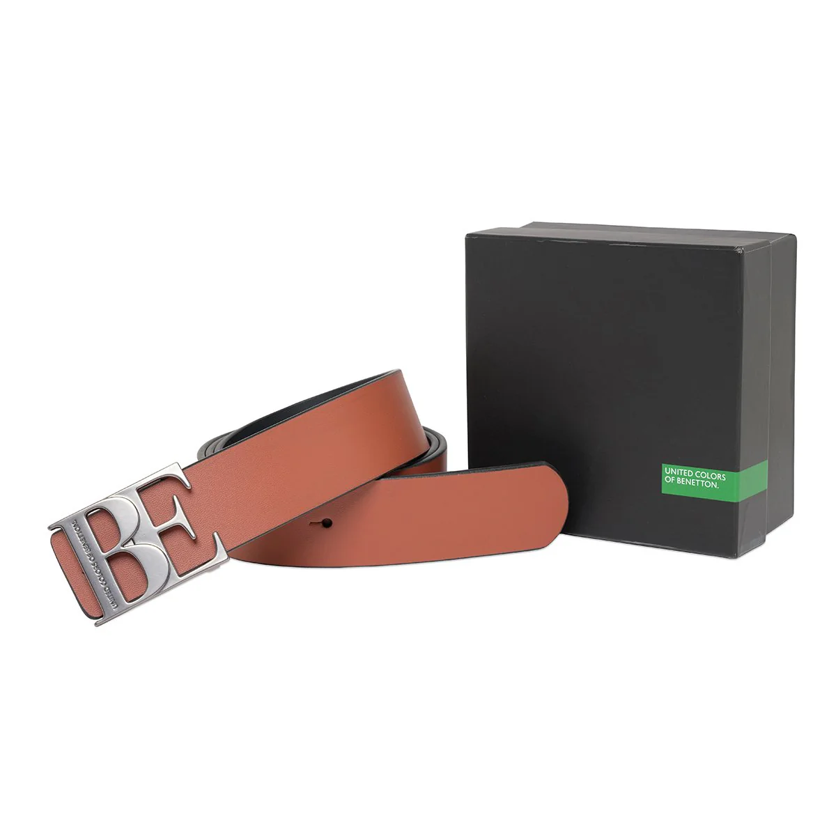 United Colors of Benetton Beran Men's Reversible Belt - Image 8