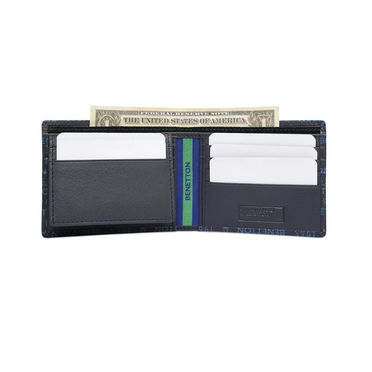 United Colors of Benetton Berkner Men's Passcase Wallet - Image 5