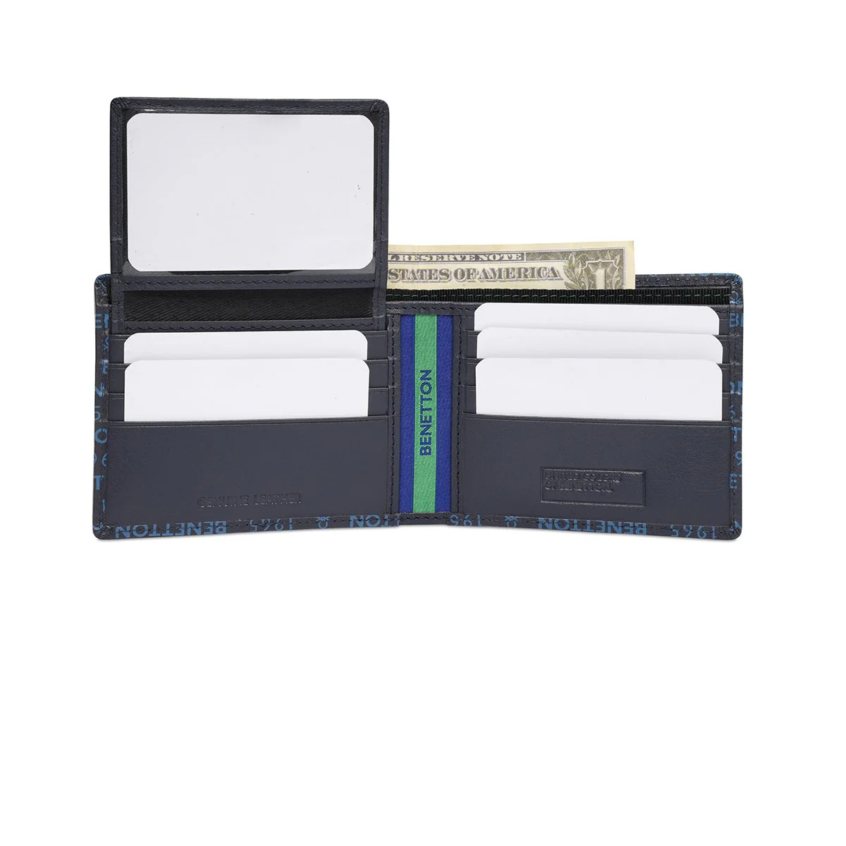United Colors of Benetton Berkner Men's Passcase Wallet - Image 6