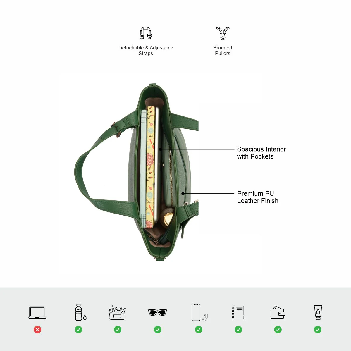 United Colors of Benetton Bertina Women's Tote - Image 4