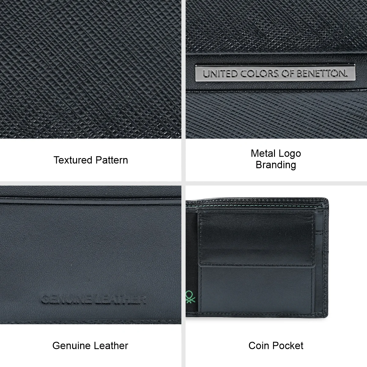 United Colors of Benetton Bielefeld Men's Global Coin Wallet - Image 7