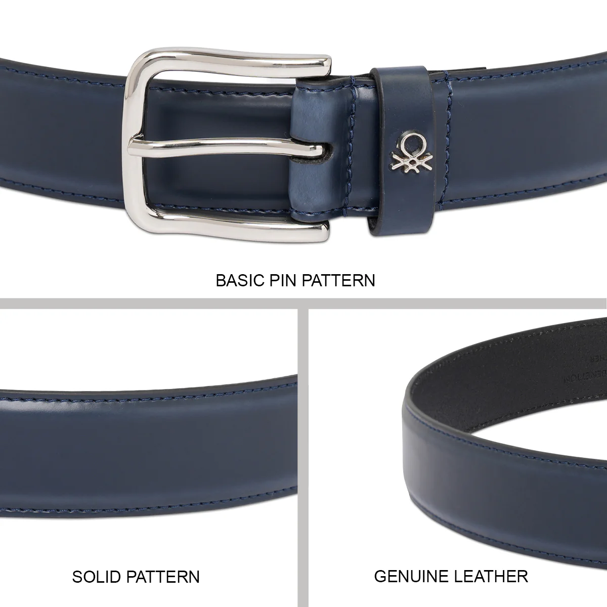 United Colors of Benetton Bolsward Men's Non Reversible Belt - Image 4