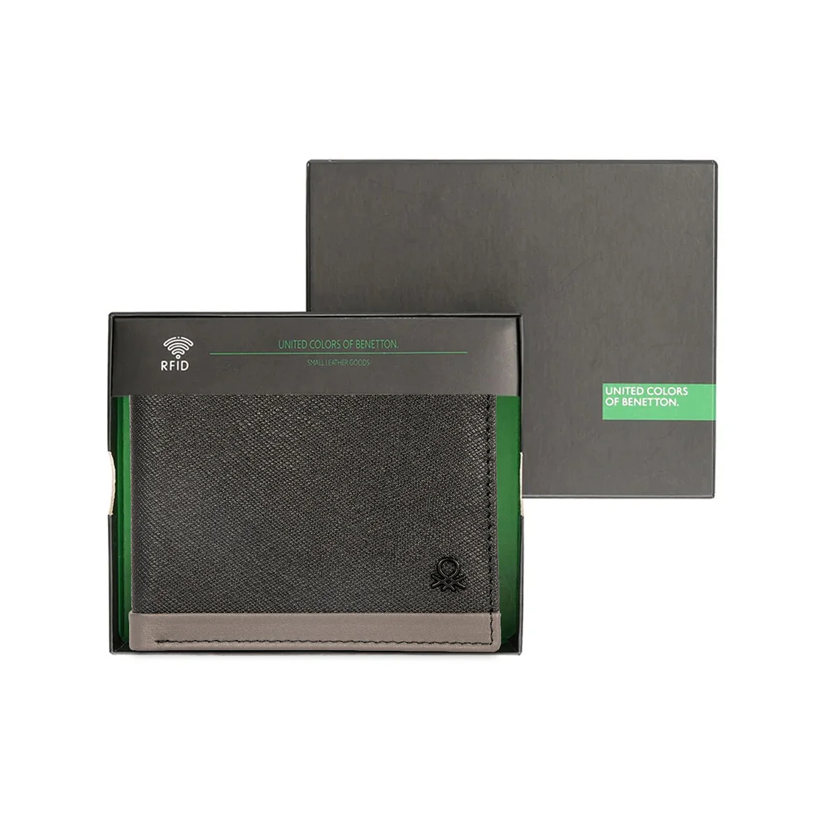 United Colors of Benetton Broad Men's Slimfold Wallet - Image 8