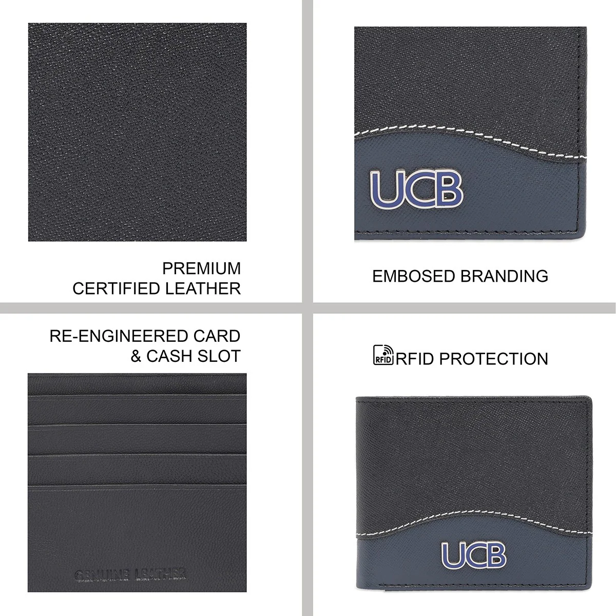 United Colors of Benetton Broward Men's Global Coin Wallet - Image 8