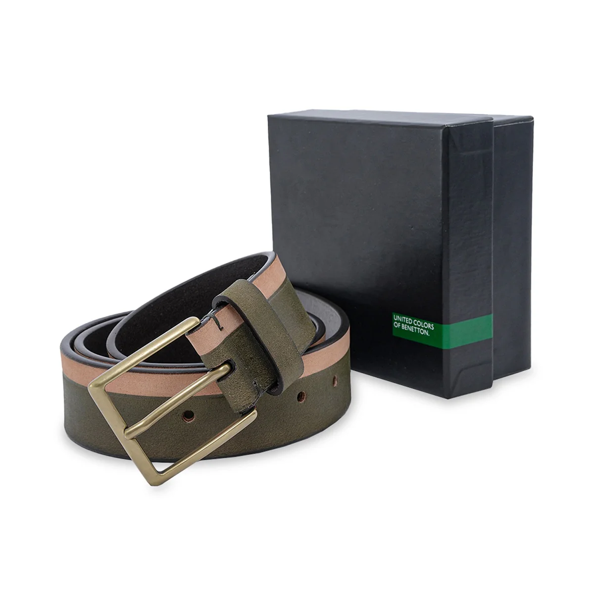 United Colors of Benetton Butner Men's Non Reversible Belt - Image 7