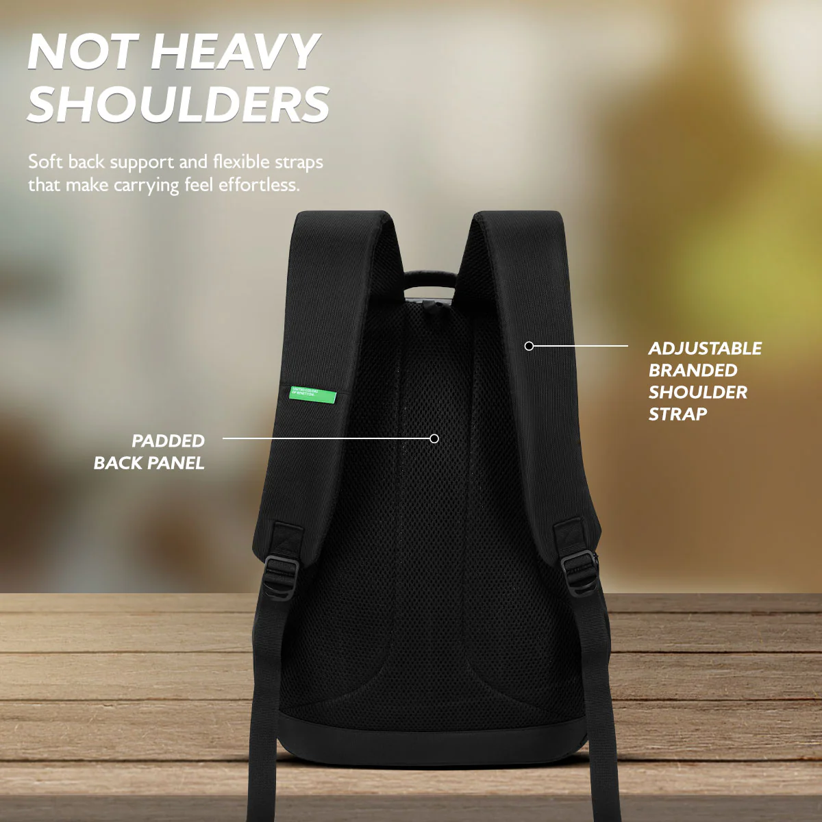 United Colors of Benetton Calafia Non Laptop Backpack - Image 5