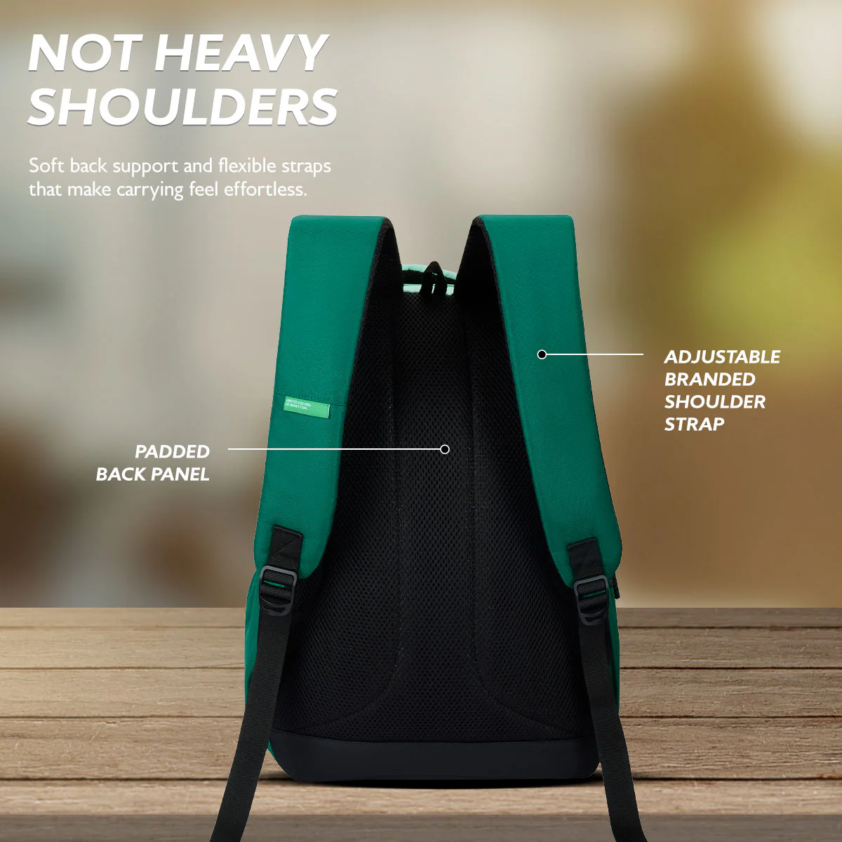 United Colors of Benetton Calafia Non Laptop Backpack - Image 5