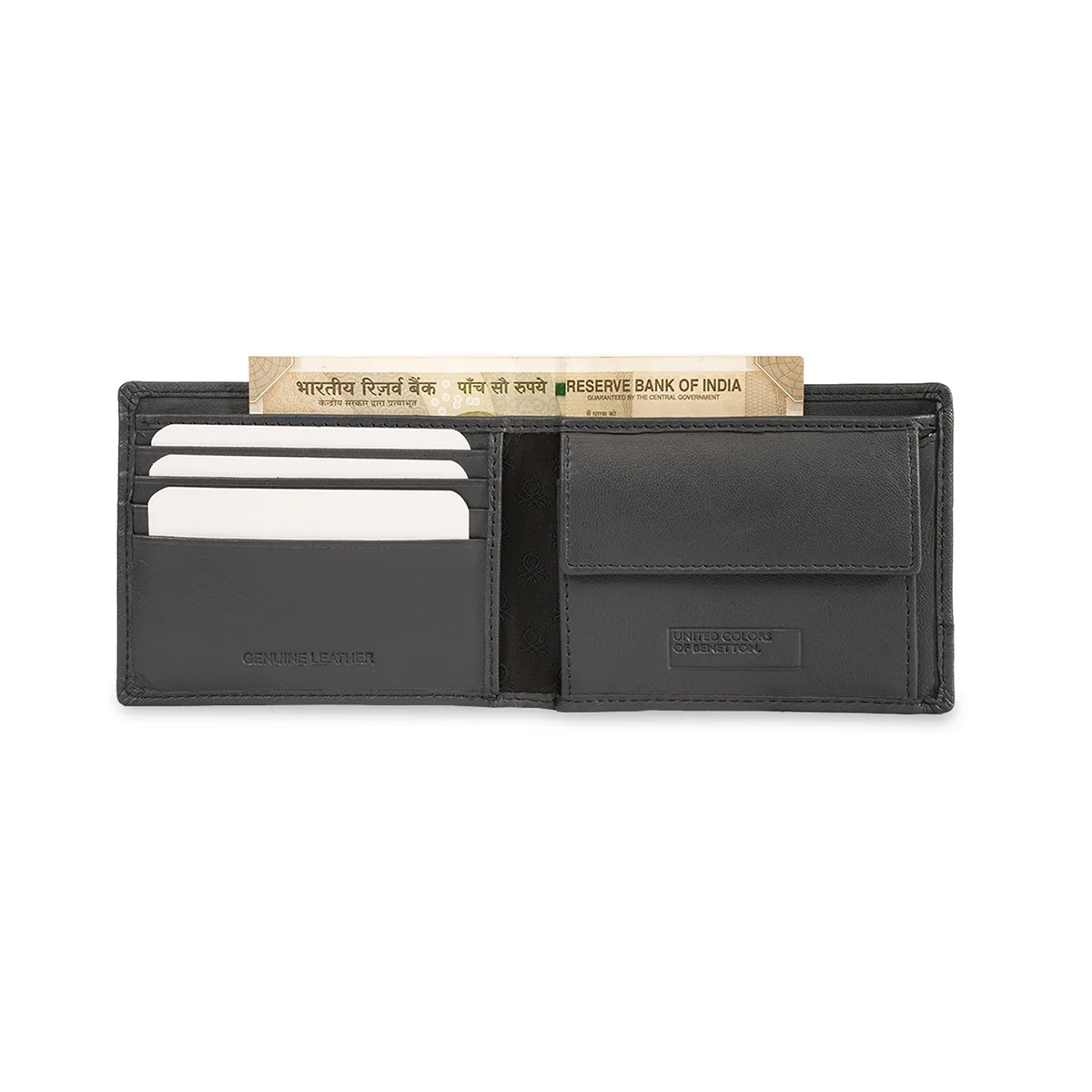United Colors of Benetton Calder Men's Global Coin Wallet - Image 6