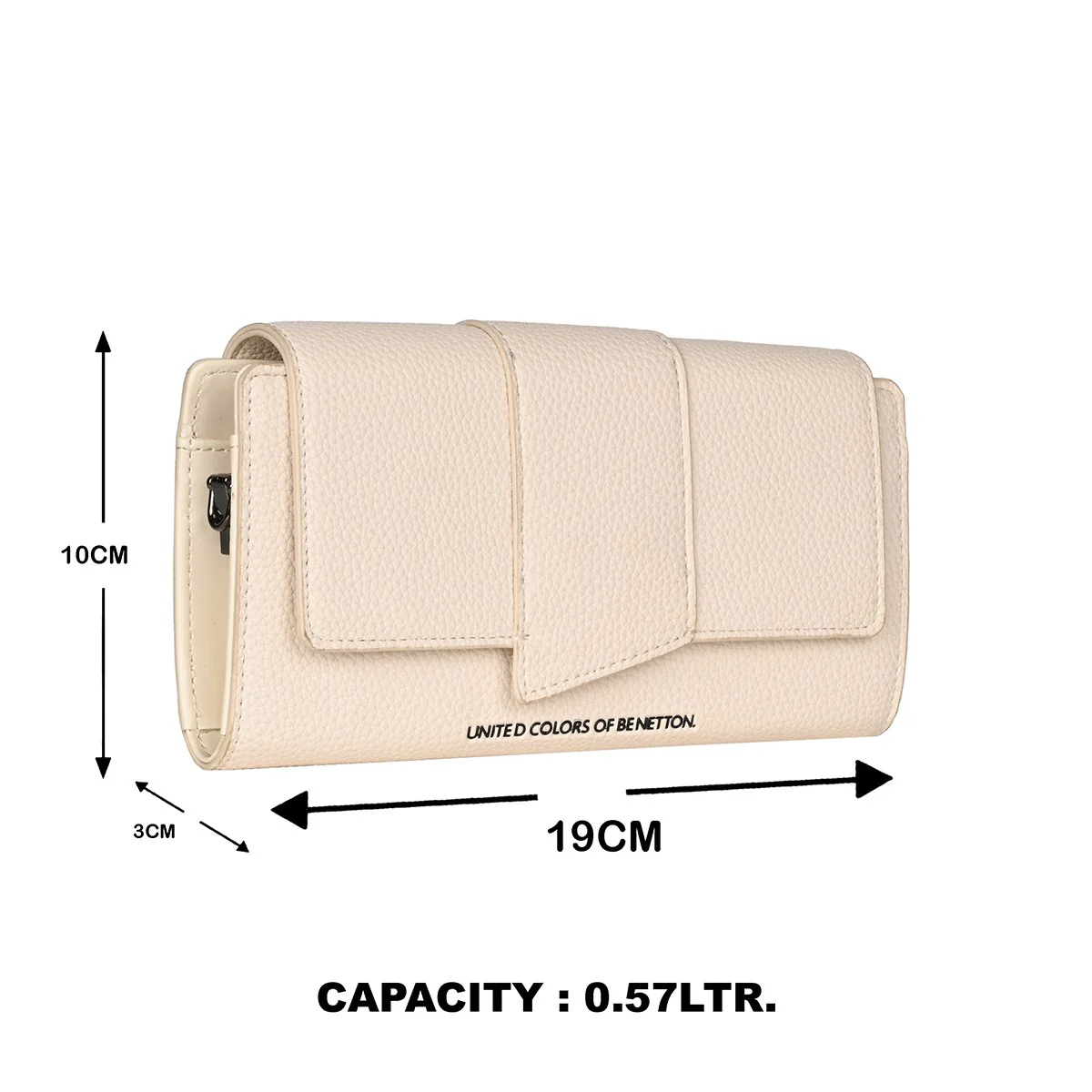 United Colors of Benetton Caraline Women's Flap Wallet - Image 3