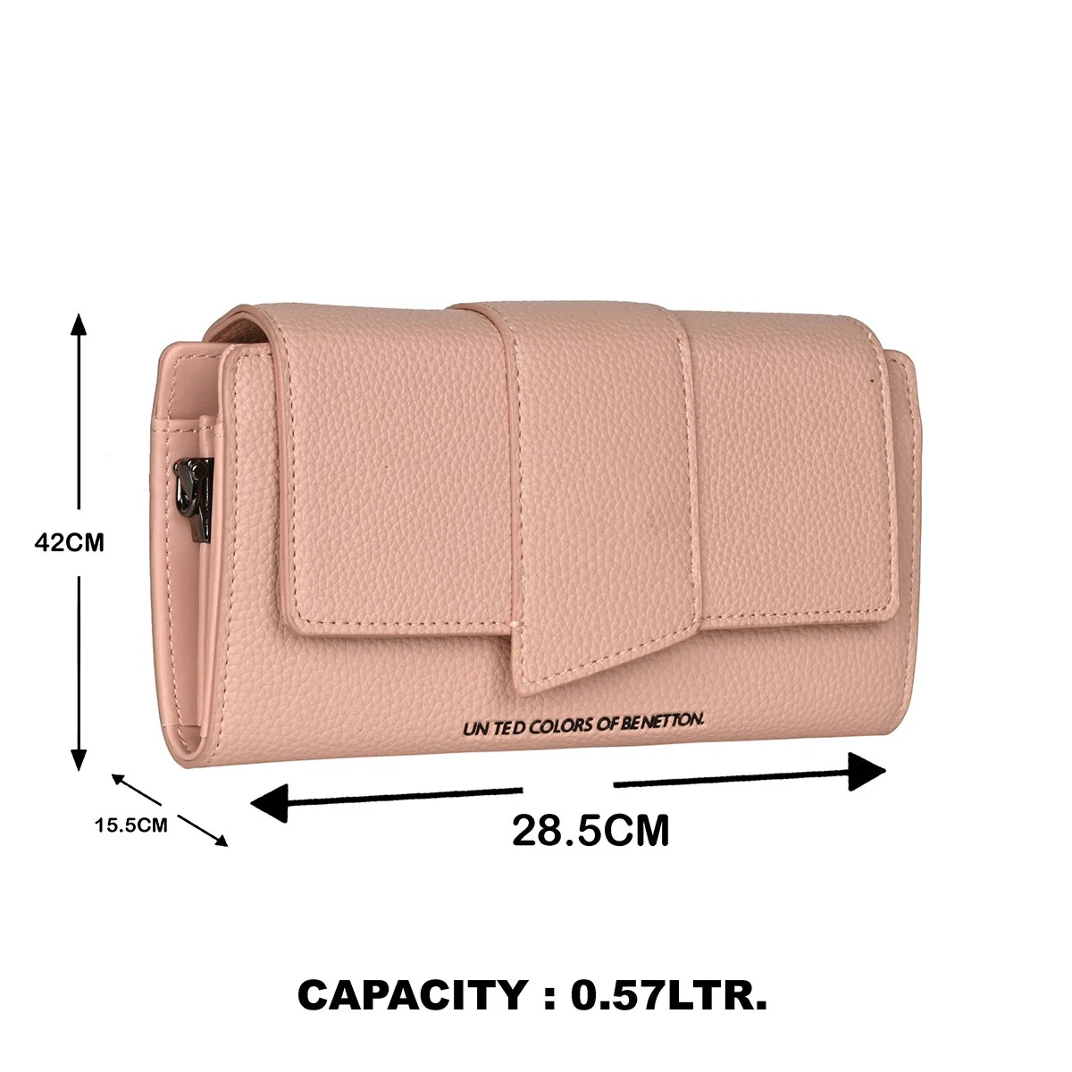 United Colors of Benetton Caraline Women's Flap Wallet - Image 3