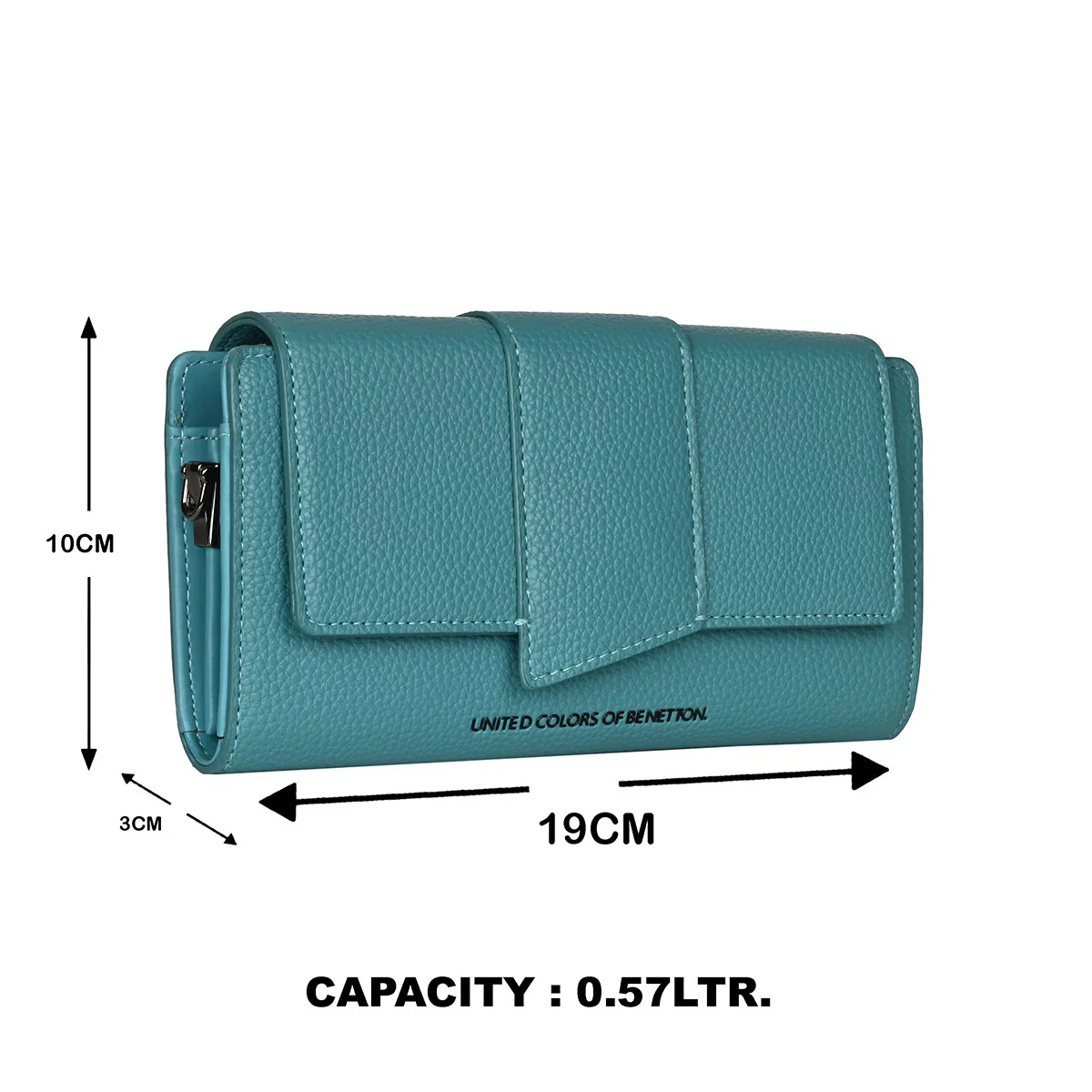 United Colors of Benetton Caraline Women's Flap Wallet - Image 2