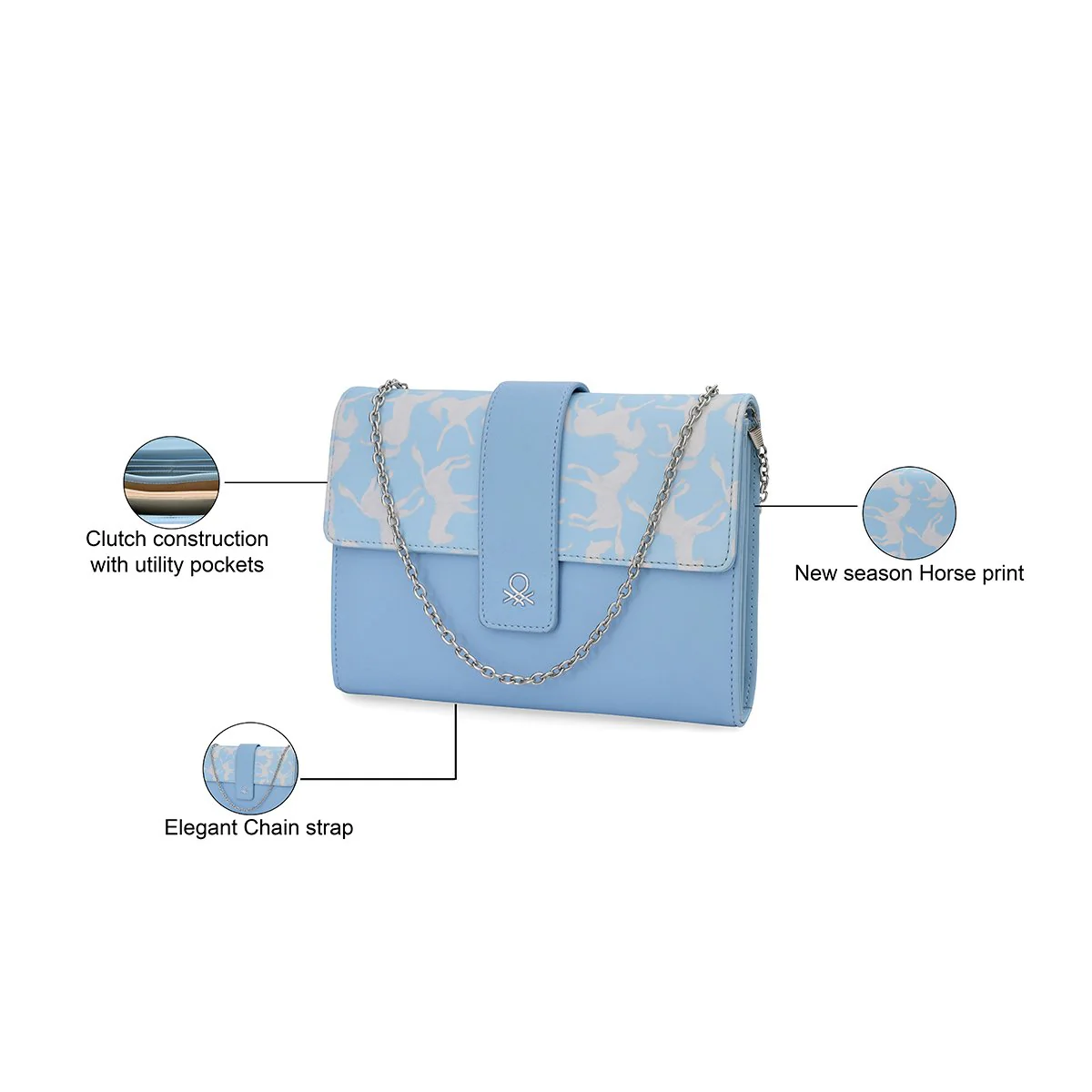 United Colors of Benetton Carole Women's Clutch - Image 4